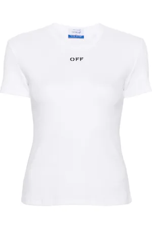 OFF-WHITE Off Stamp stretch-cotton T-shirt