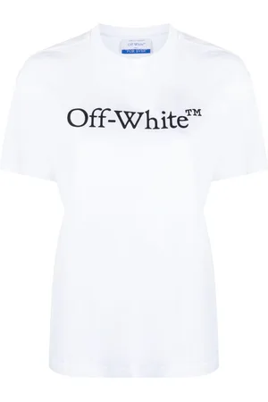 OFF-WHITE Bookish logo-print cotton T-shirt