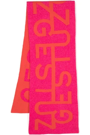Gestuz AlphaGZ patterned-intarsia scarf