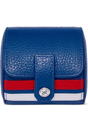 Rapport London Greenwich leather watch roll