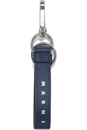 Marni Logo-print leather keyring