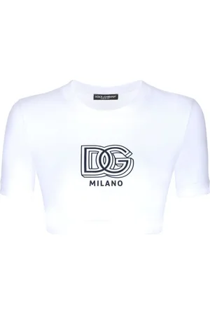 Dolce & Gabbana Logo-print cotton-blend T-shirt