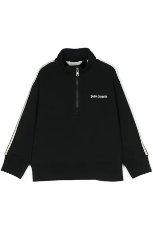 Palm Angels Zip-up track sweatshirt