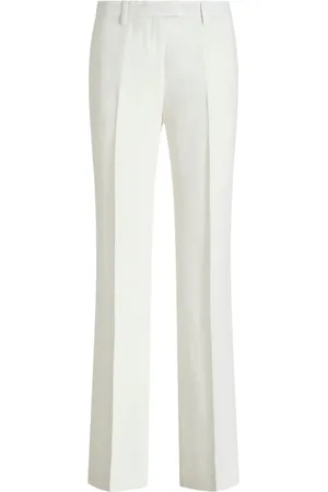 Etro Slub-texture tailored trousers