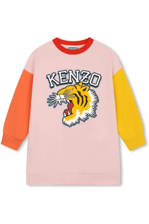 Kenzo Logo-print cotton dress