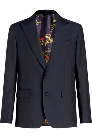 Etro Peak-lapel single-breasted blazer