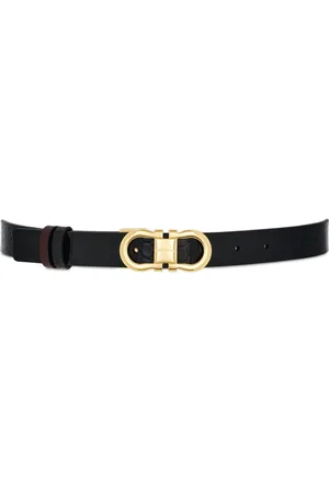 Salvatore Ferragamo Gancini-buckle leather belt