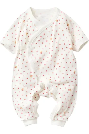 Familiar Graphic-print cotton romper