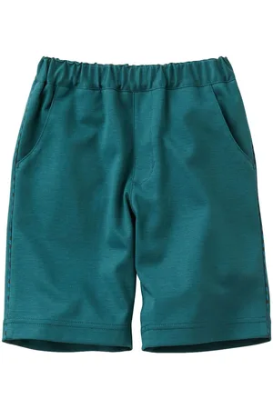 Familiar Elasticated-waist cotton shorts