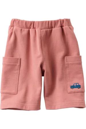 Familiar Embroidered cotton shorts