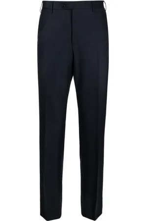 corneliani Mini-check tailored trousers