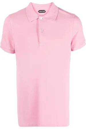 Tom Ford Short-slevecotton polo shirt