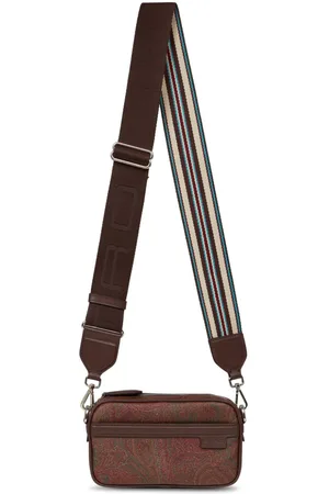 Etro Mini paisley-print camera bag