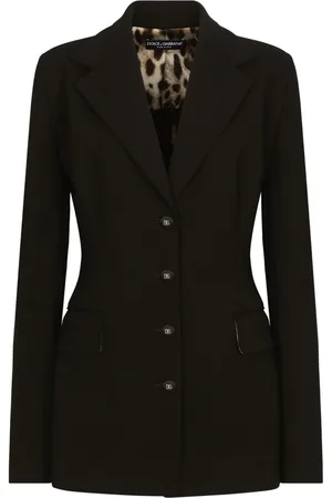 Dolce & Gabbana Single-breasted fitted-waistline blazer