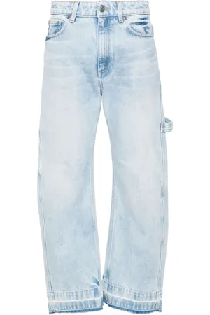 Stella McCartney Mid-rise tapered-leg jeans
