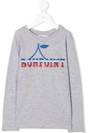 BONPOINT Glitter logo print t-shirt