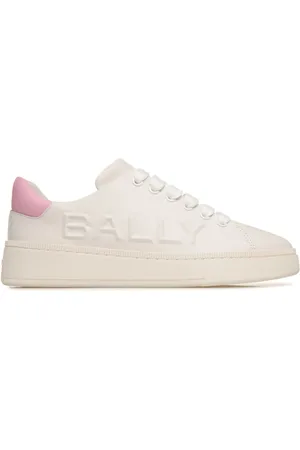 Bally Logo-embossed leather sneakers
