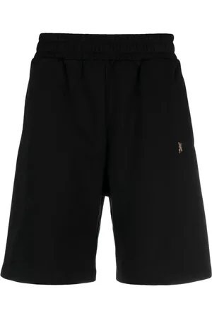 Palm Angels Monogram-appliqu??? track shorts