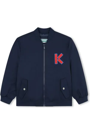 Kenzo Logo-embroidered bomber jacket