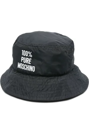 Moschino Logo-print slouchy bucket hat