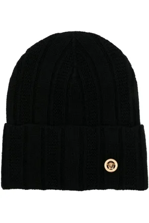 VERSACE Medusa ribbed beanie