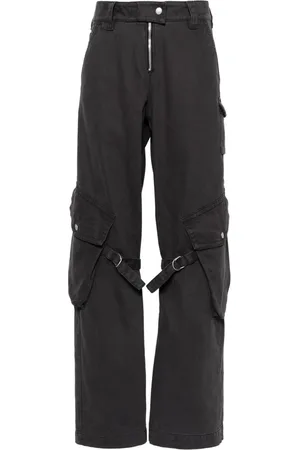 Acne Studios Mid-waist straight-leg trousers