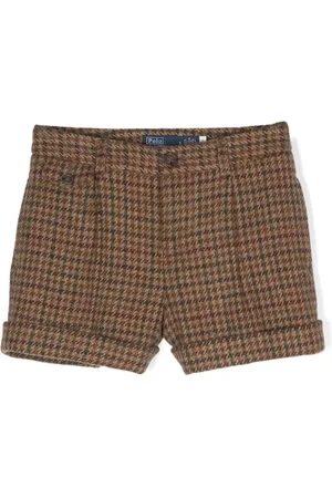 Ralph Lauren Houndstooth wool shorts