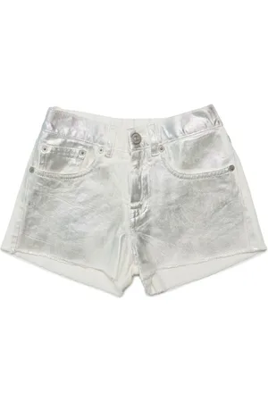 Maison Margiela Coated-finish cotton shorts