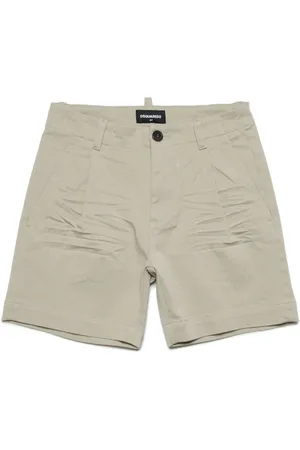Dsquared2 Logo-appliqu?? cotton-blend shorts