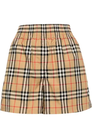 Burberry Vintage Check-pattern shorts