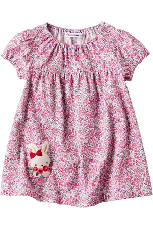 Familiar Floral-print cotton midi dress