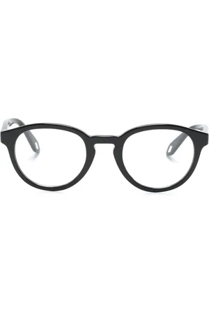 Giorgio Armani Panto round-frame glasses
