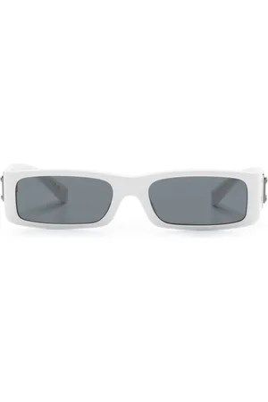 Dolce & Gabbana Logo-plaque rectangle-frame sunglasses