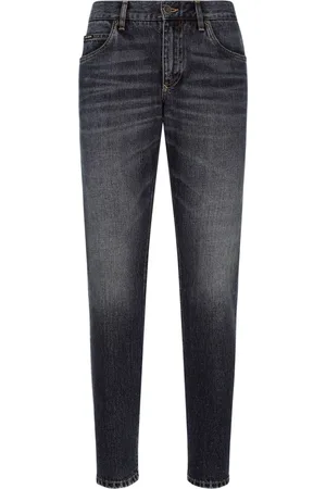 Dolce & Gabbana Straight-leg cotton jeans
