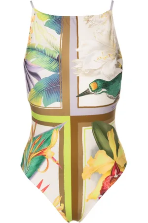 Lenny Niemeyer Carres open-back swimsuit