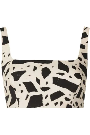 Lenny Niemeyer Elos abstract-print crop top