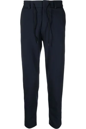 HUGO BOSS Technical-jersey slim-cut trousers