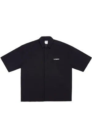 MARCELO BURLON Logo-print short-sleeve shirt