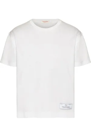 VALENTINO GARAVANI Logo-appliqu?? cotton T-shirt