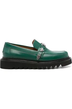 TOGA VIRILIS Chunky leather loafers
