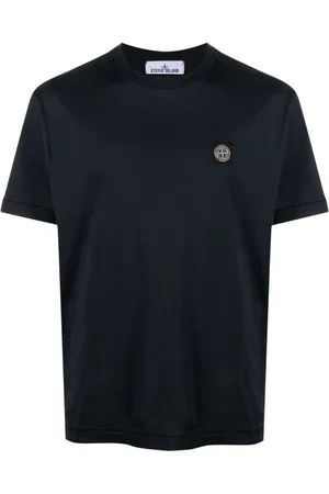 Stone Island Compass-patch cotton T-shirt