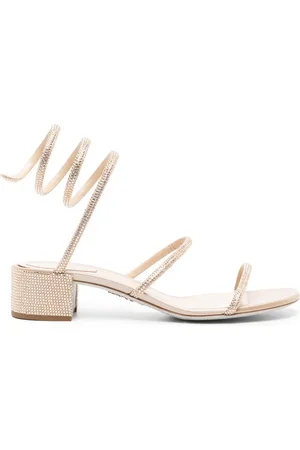 RENE CAOVILLA Cleo 40mm crystal-embellished sandals