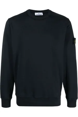 Stone Island Compass-appliqu?? cotton sweatshirt