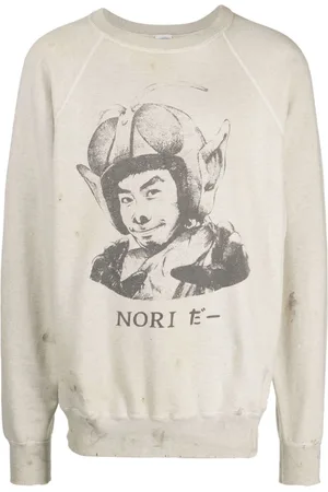 SAINT MXXXXXX Graphic-print cotton sweatshirt
