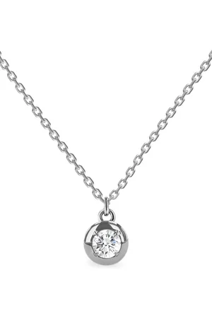 Pragnell 18kt gold Skimming diamond necklace
