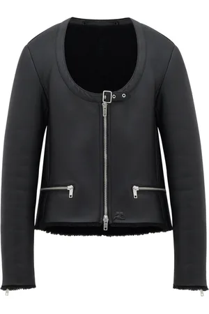 Courrèges Holistic shearling jacket