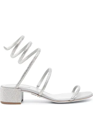 RENE CAOVILLA Cleo crystal-embellished sandals
