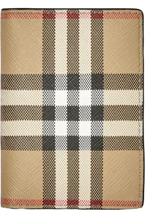 Burberry Vintage Check leather wallet