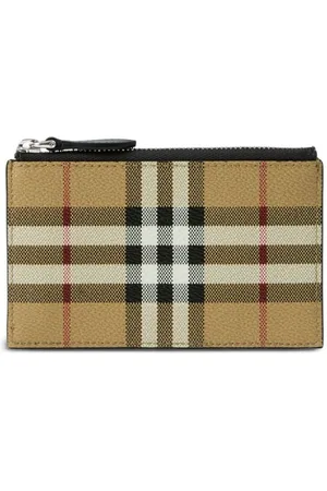 Burberry Vintage Check leather wallet