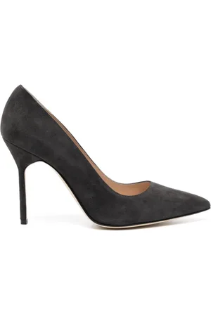 Manolo Blahnik BB 100mm suede pumps